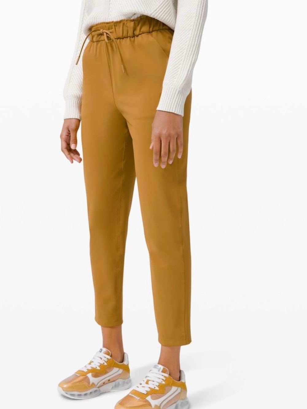 Lululemon Keep Moving 7/8 inch high rise Luxtreme Spiced Bronze pants 6